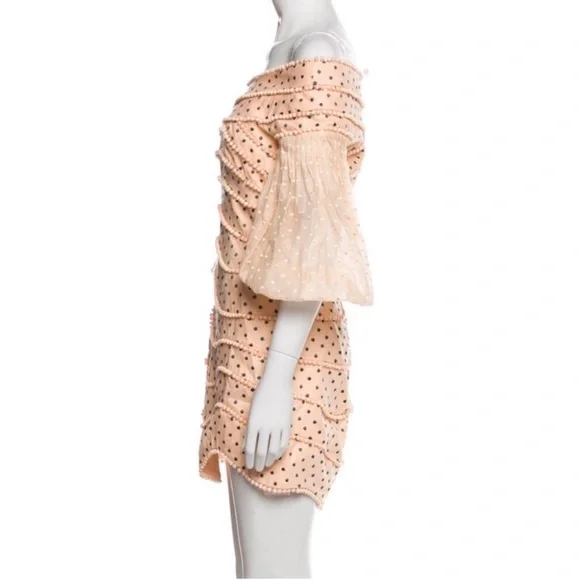 Zimmermann Painted Heart Contour Mini Dress NWT - Picture 6 of 8